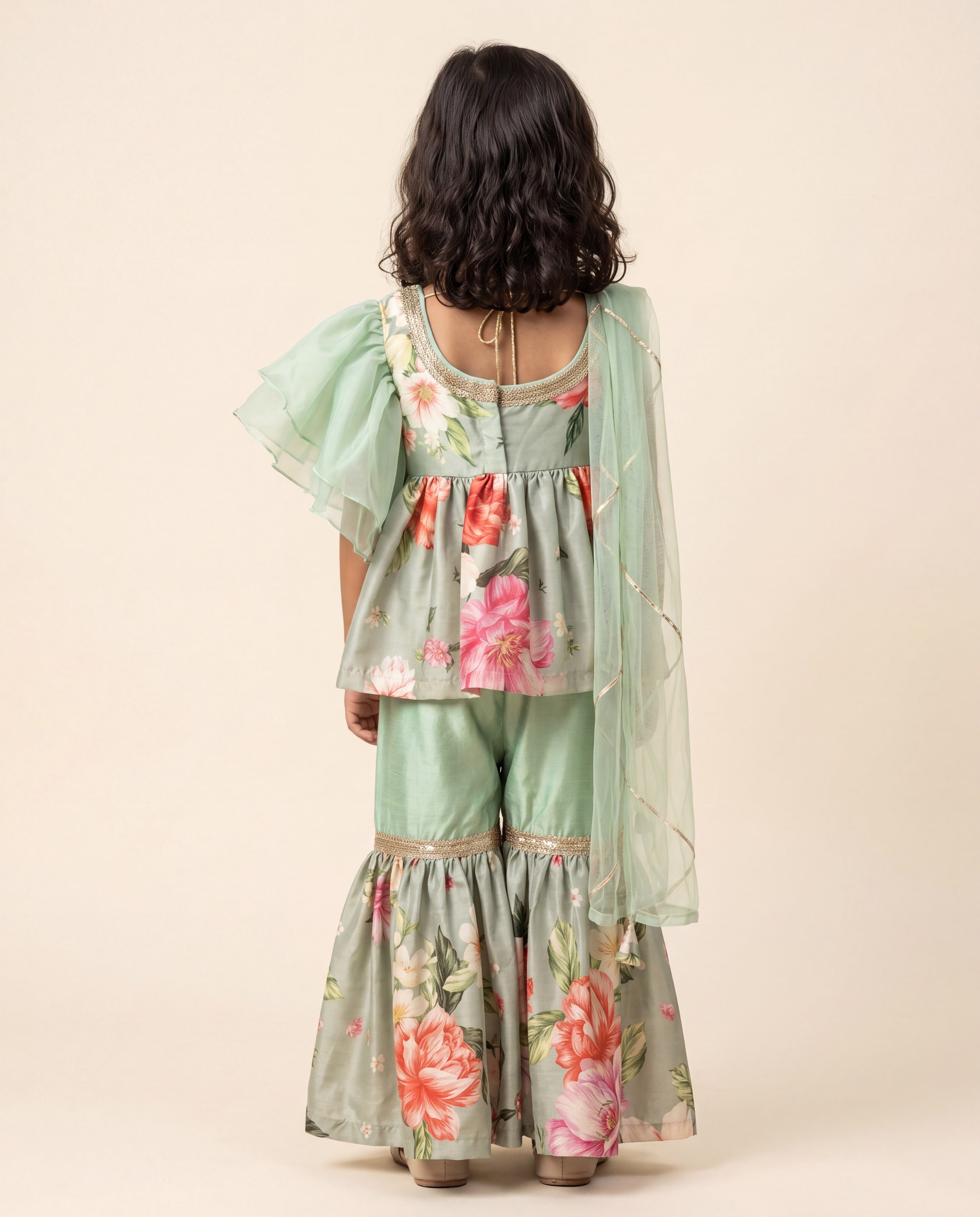 Chaman Sharara Set