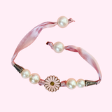 Flower Pearl Rakhi